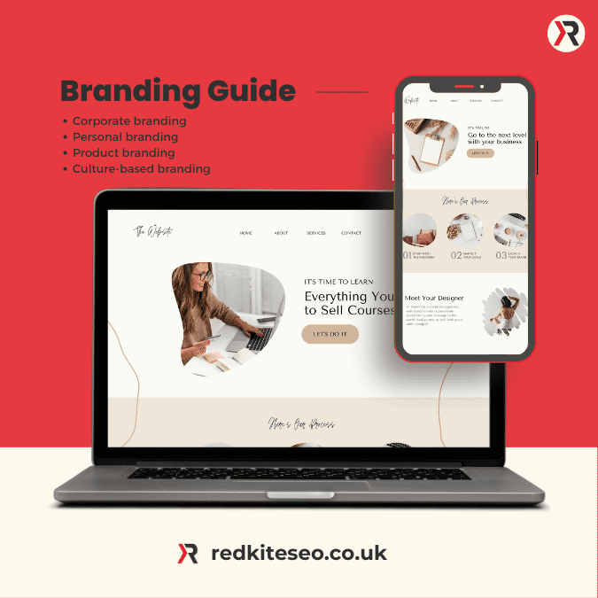 branding guide - A market analyst from Red Kite SEO conducting competitive research to position the client's brand uniquely.