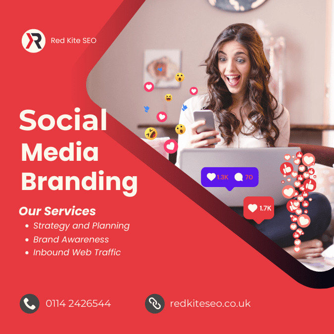 social media branding - A brand design strategy session at Red Kite SEO, highlighting the importance of consistency and adaptability in branding.