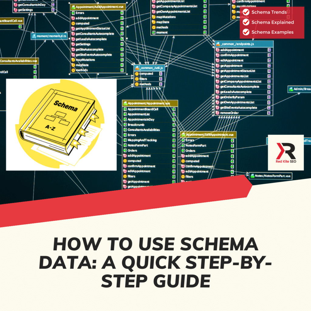 how to use schema data a quick step by step guide