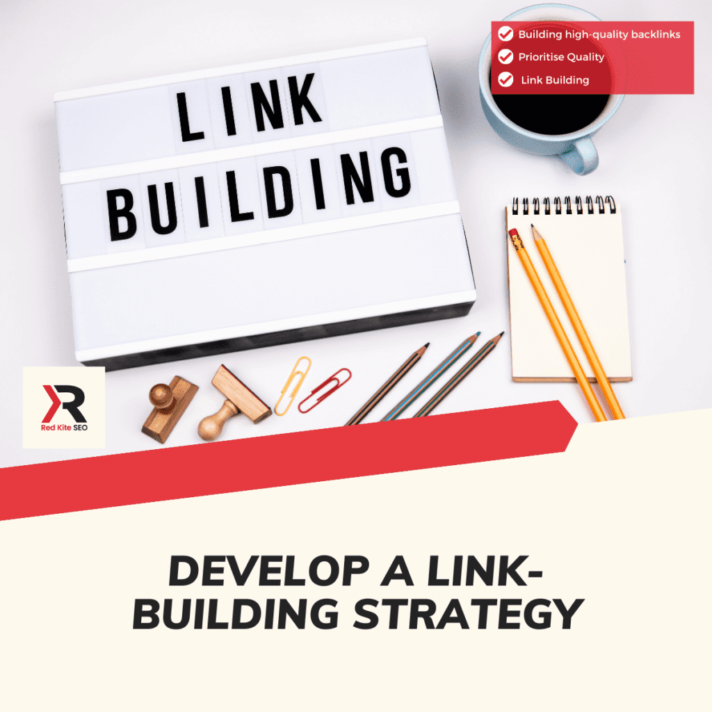 develop a link building strategy