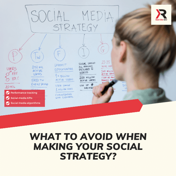 what to avoid when making your social strategy