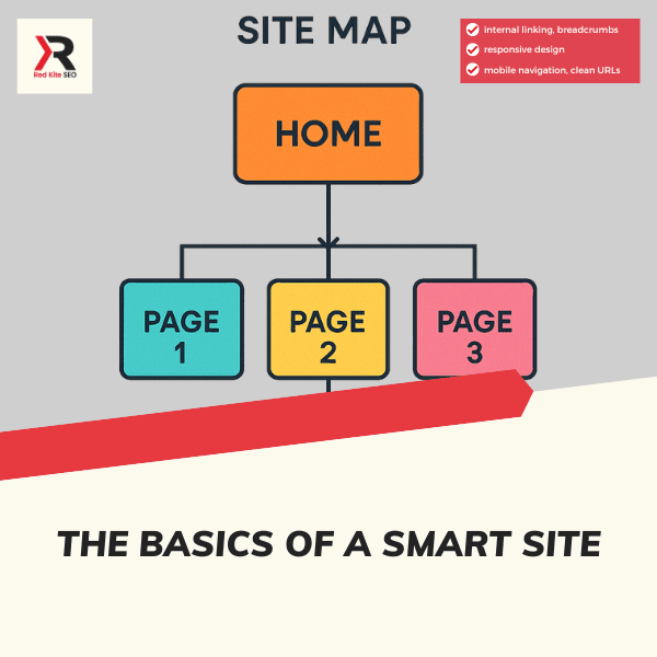 simple site map diagram